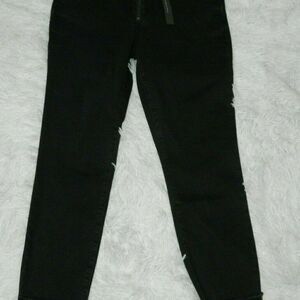 STS Blue‎ Jeans Emma Crop Black Women's Jeans Dark